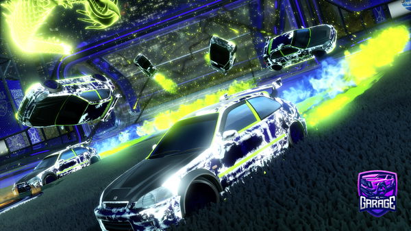 A Rocket League car design from elmorogheza