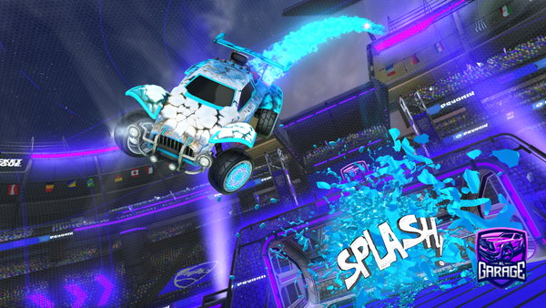 A Rocket League car design from EonSolar7