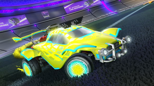 A Rocket League car design from jovi-_-