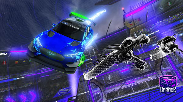 A Rocket League car design from KrokoChris