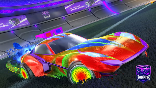 A Rocket League car design from Matima3305