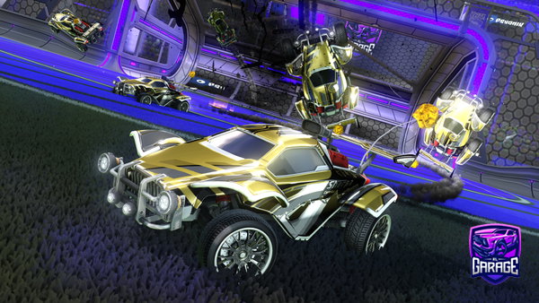 A Rocket League car design from Wheezy__