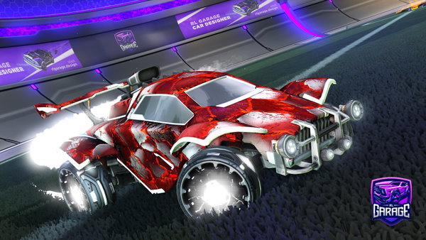 A Rocket League car design from Glc0901