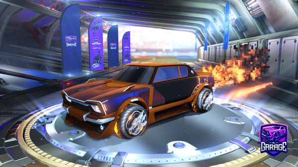 A Rocket League car design from Darghk
