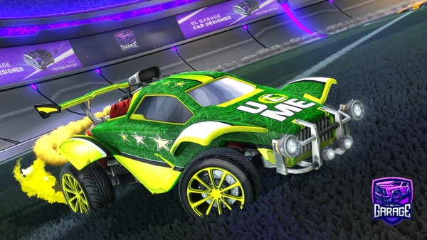 A Rocket League car design from Spookaluke09