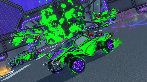 A Rocket League car design from PUSHKAL2007