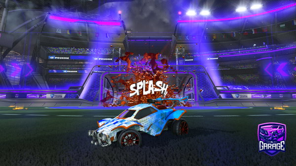 A Rocket League car design from OGtyler79