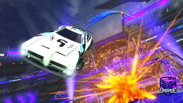 A Rocket League car design from RomelITO