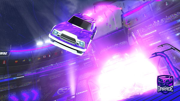 A Rocket League car design from Bobbyballs