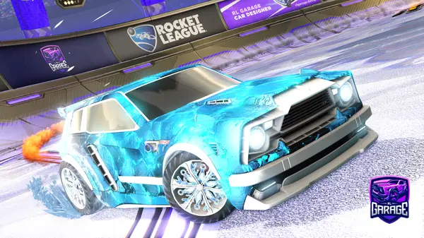A Rocket League car design from Alaskan_Grizzz