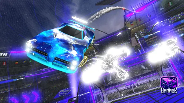 A Rocket League car design from infinyty