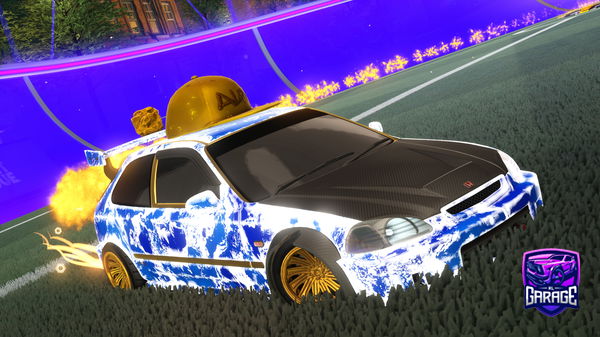 A Rocket League car design from MisterHunter2