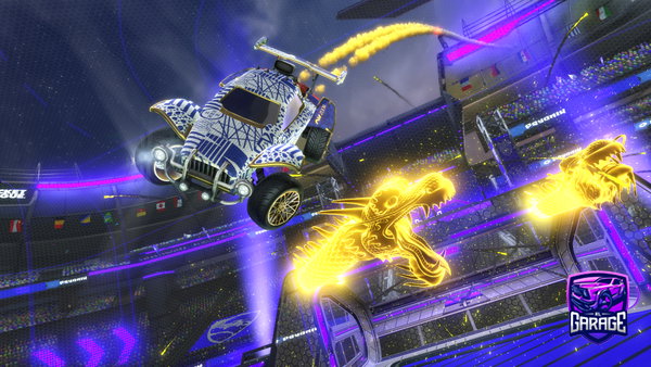 A Rocket League car design from ITS_JustNL