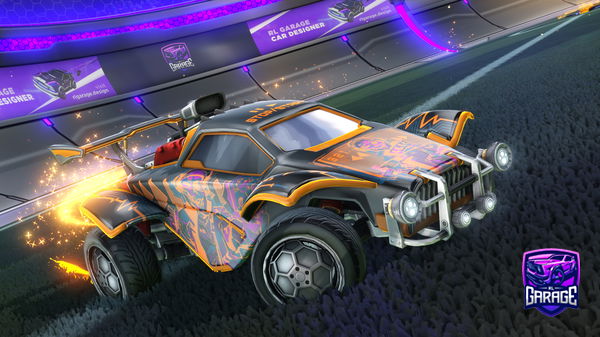 A Rocket League car design from mackpack1108