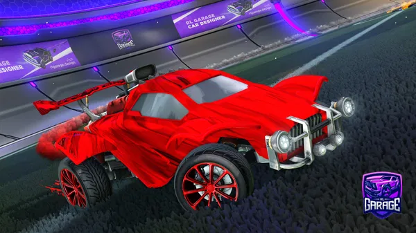 A Rocket League car design from Aftmost