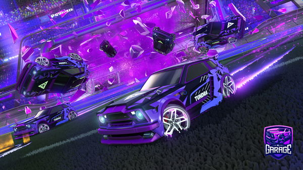 A Rocket League car design from moonlessninja