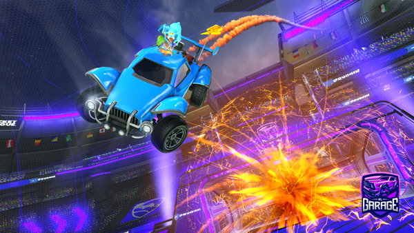 A Rocket League car design from NateDeluca