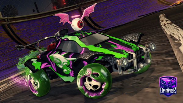 A Rocket League car design from SuperMommy