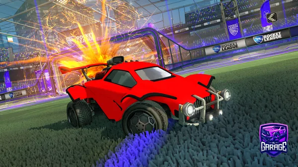 A Rocket League car design from A1V3