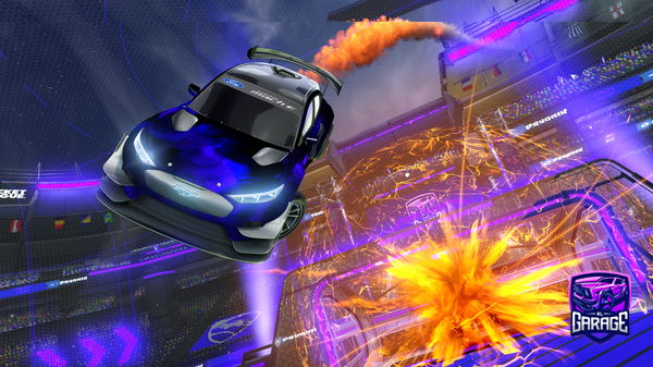 A Rocket League car design from Jowers1234