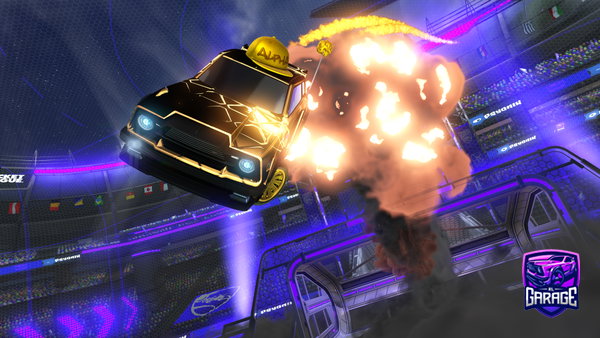 A Rocket League car design from ianvr124
