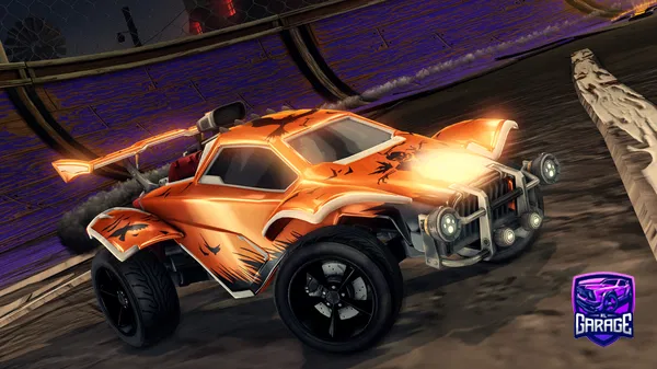 A Rocket League car design from DuckDuckRLG