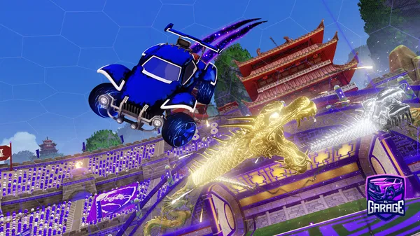 A Rocket League car design from 123456421