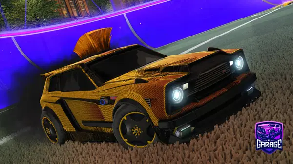 A Rocket League car design from Quitt