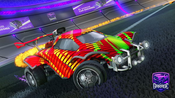 A Rocket League car design from frothyusername1