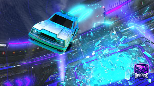 A Rocket League car design from ljfydyofot