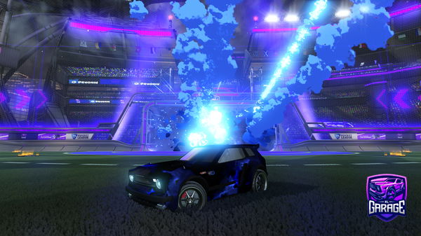 A Rocket League car design from Wazzup01