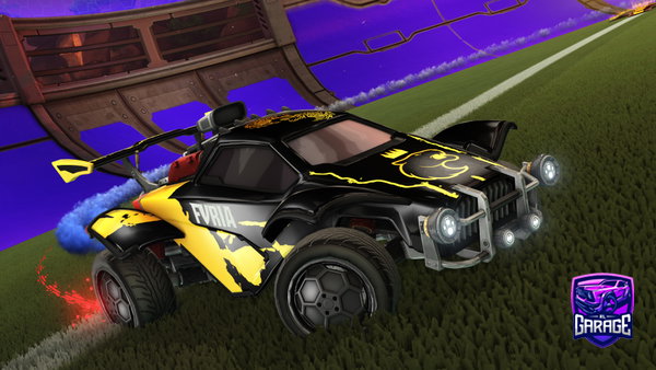 A Rocket League car design from _GoodLuckk