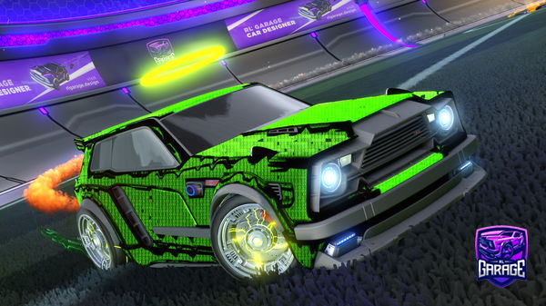 A Rocket League car design from rakaan3mk