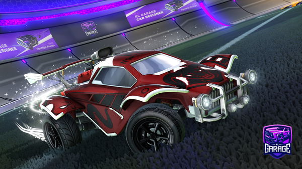 A Rocket League car design from Sumeyx