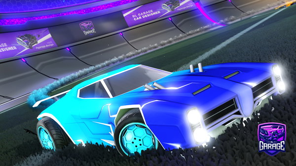 A Rocket League car design from Boostes