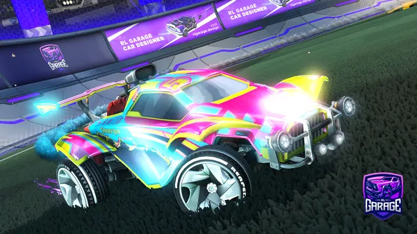 A Rocket League car design from Exoblade