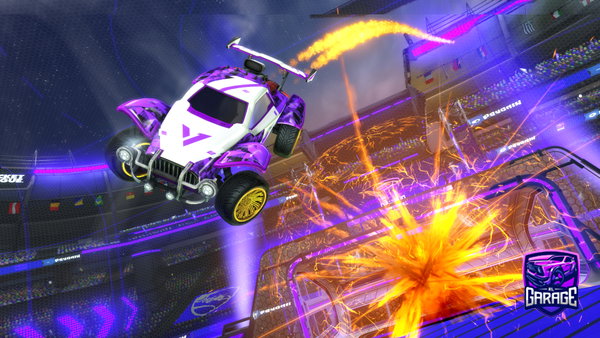 A Rocket League car design from Vojty