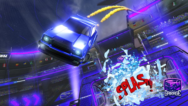 A Rocket League car design from leonnieto