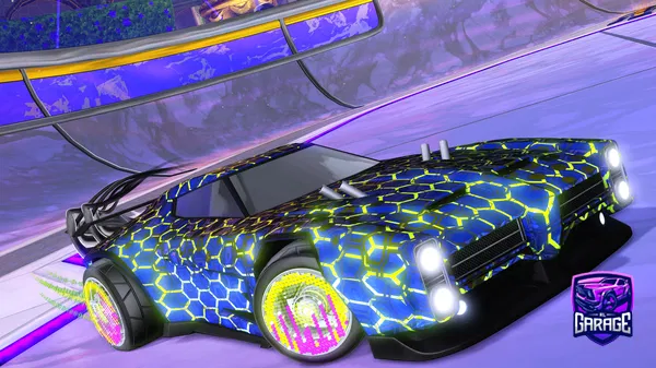 A Rocket League car design from Shooteo2313