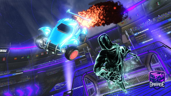 A Rocket League car design from strufun
