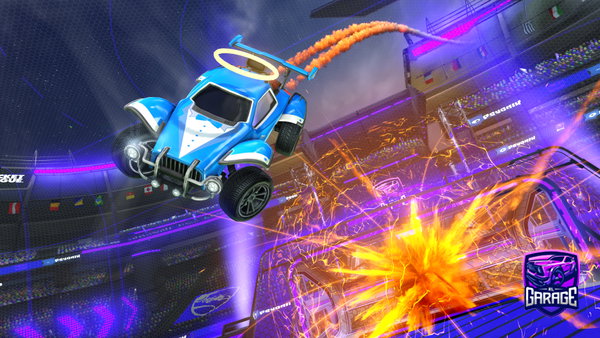 A Rocket League car design from BroBo0oy