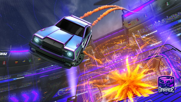 A Rocket League car design from chilling_me
