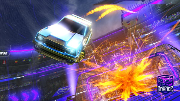 A Rocket League car design from MURYEL