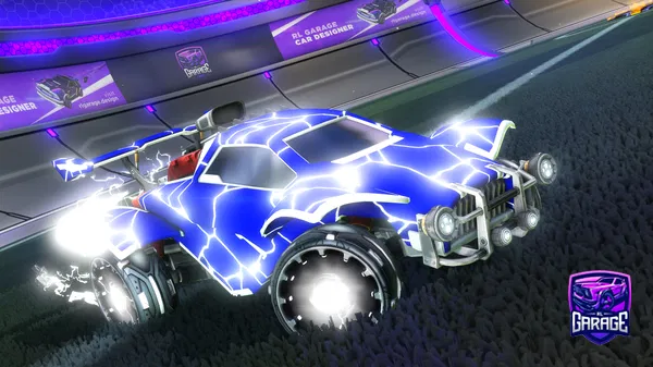 A Rocket League car design from samyarxyz