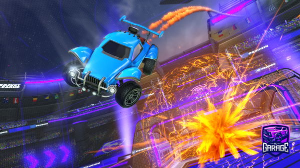 A Rocket League car design from RLGarage