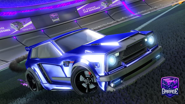 A Rocket League car design from Juju9171