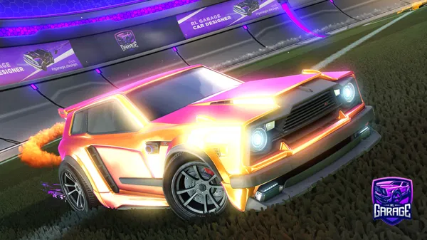 A Rocket League car design from dante_zhh