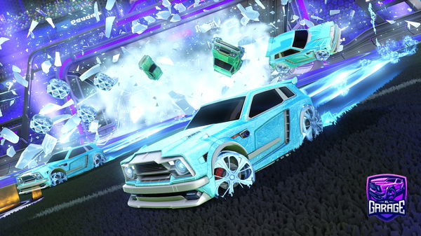 A Rocket League car design from L1lBro