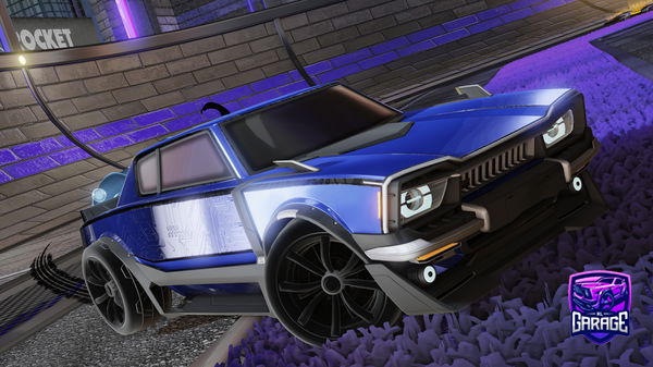 A Rocket League car design from Tech_Ed