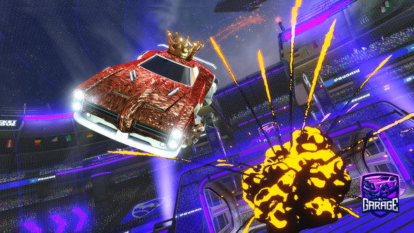 A Rocket League car design from Sharify35